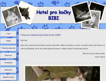 Tablet Screenshot of hotelbibi.cz